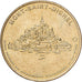 França, Token, Le Mont Saint-Michel, 2000, Cuproníquel Alumínio, MDP