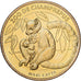 França, Token, Champrepus - Le zoo - maki catta, 2010, Cuproníquel Alumínio