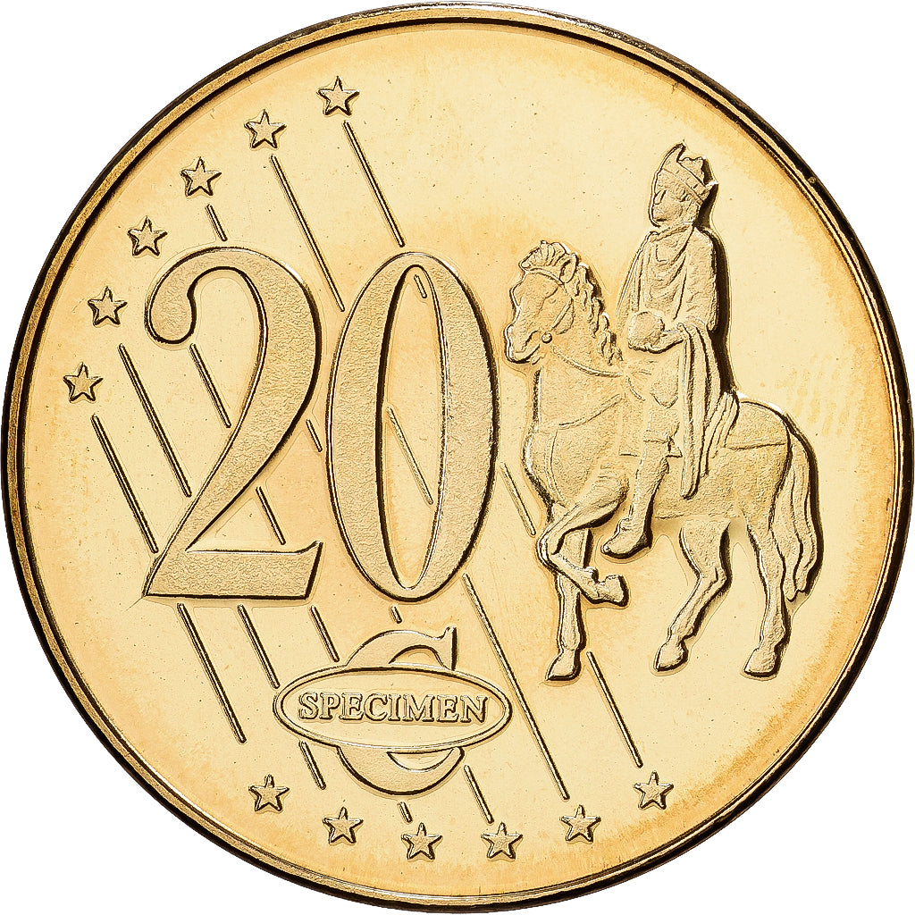 PAŃSTWO WATYKAŃSKIE, medal, 20 C, Essai-Trial Jean Paul II, 2003, Pokryte