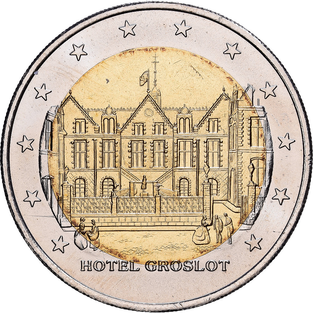 France, 10 Euro, Orléans - Hotel Groslot, 1998, FDC