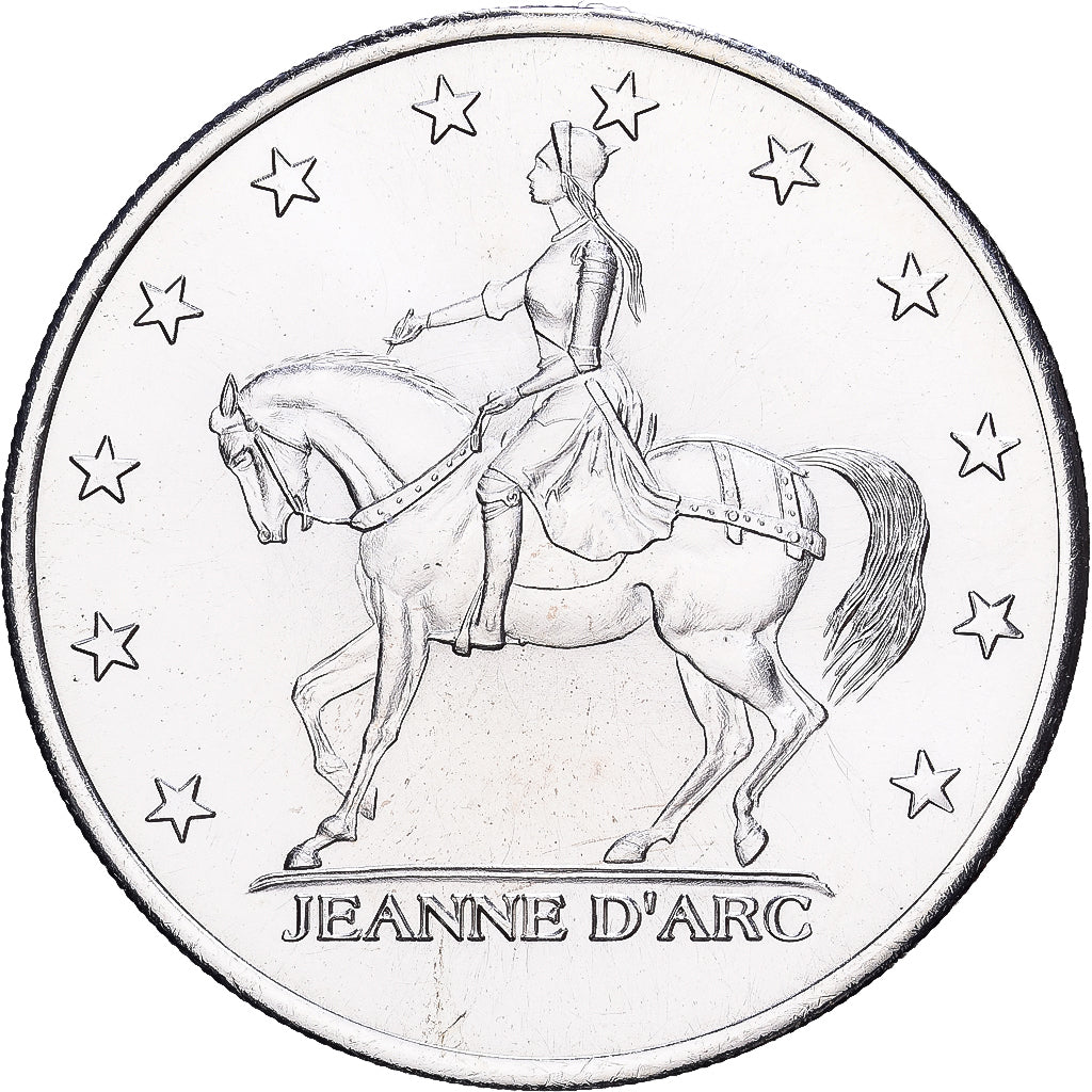 Francia, 20 Euro, Orléans - Jeanne d'Arc, 1998, Plata, FDC