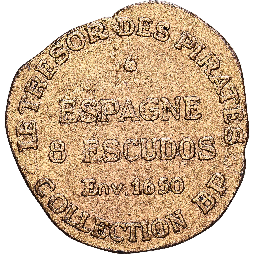 Francia, ficha, Collection BP, COB de 8 Escudos, Rame, SPL-