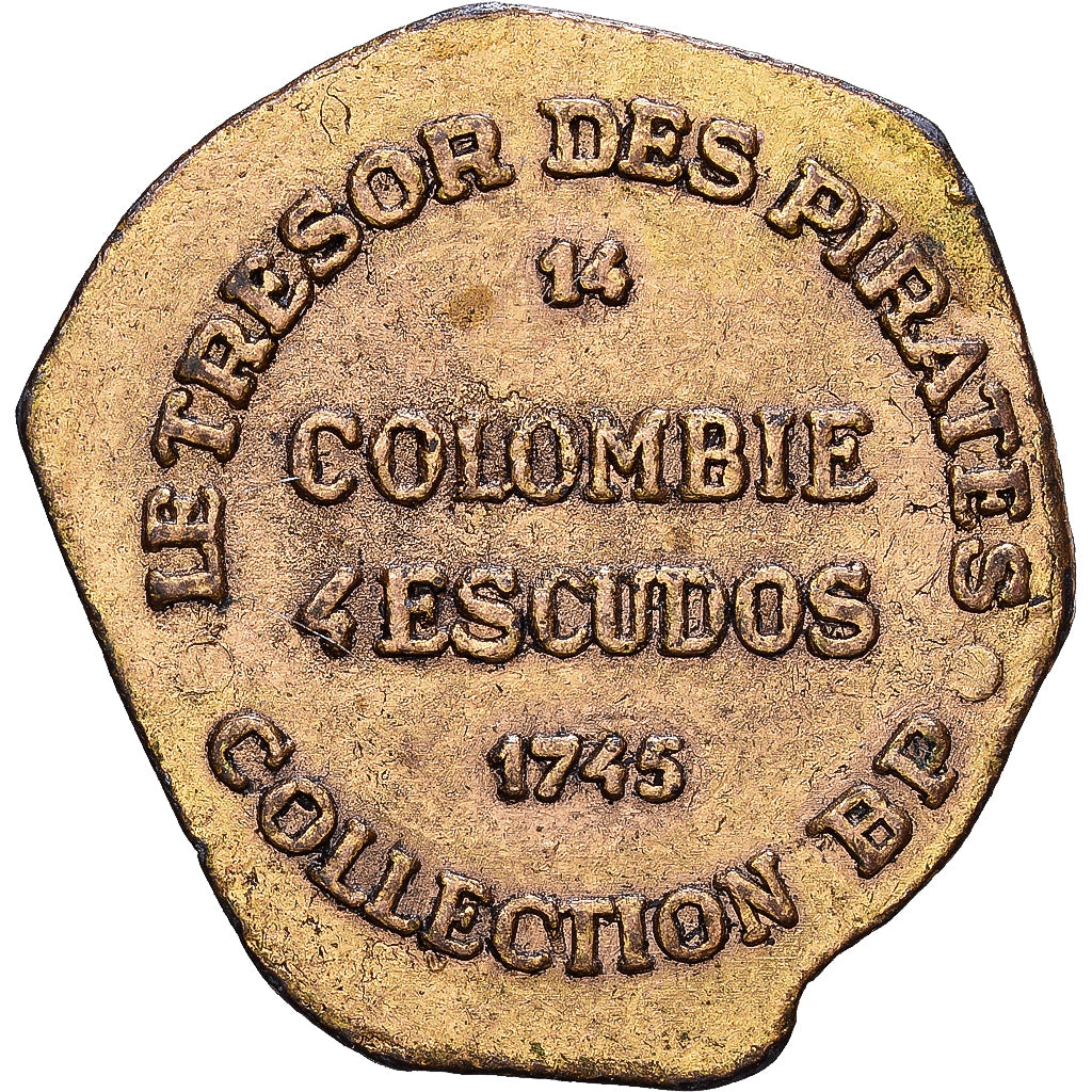 Frankrijk, Token, Collection BP, 4 Escudos, Koper, PR