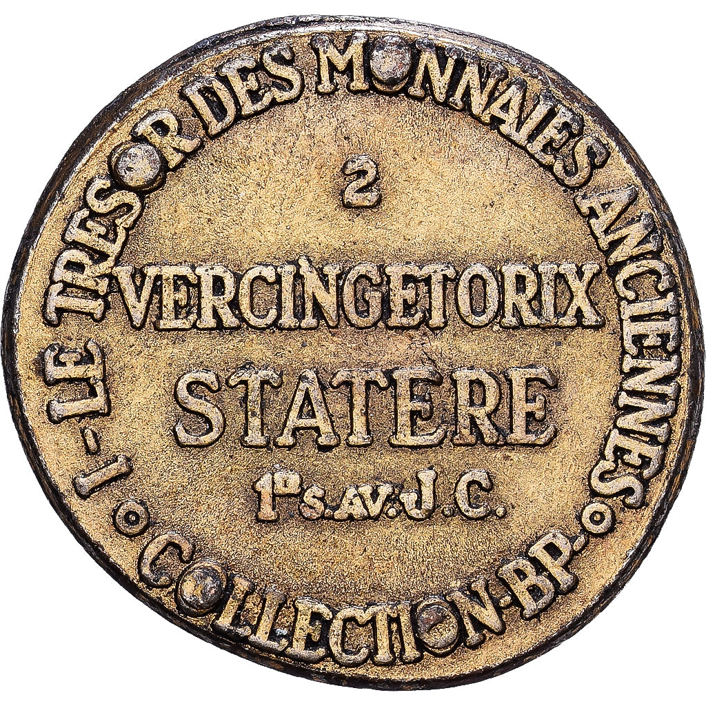 Frankreich, betaalpenning, Collection BP, Vercingétorix, Statère, Kupfer, SS