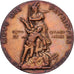Francia, Token, Ligue des Patriotes, History, 1882, Mercié, MBC+, Bronce