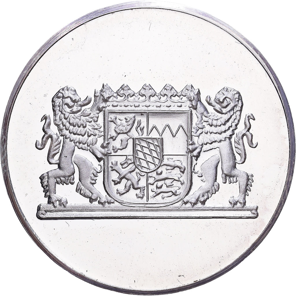 Alemanha, medalha, Bayerisch Gmain, Prata, MS(63)