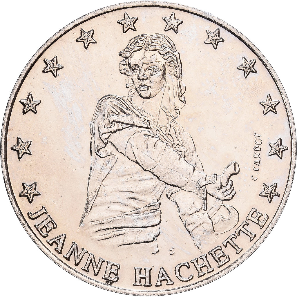 France, 2 Euro, Beauvais - Jeanne Hachette, 1997, SUP