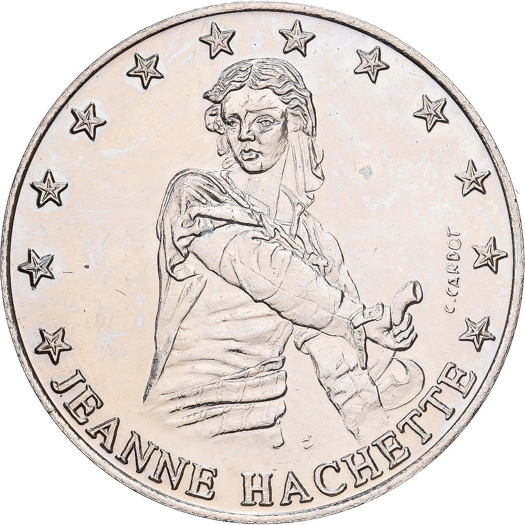 Francia, 2 Euro, Beauvais - Jeanne Hachette, 1997, Sin información, EBC