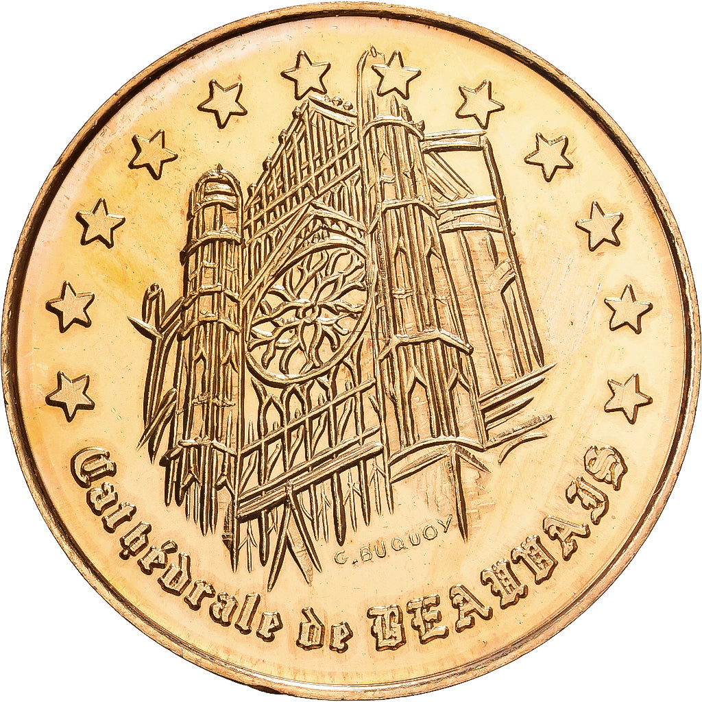 Francia, zeton, 1 Euro de Beauvais, 1997, Cupronickel, Cardot, SC