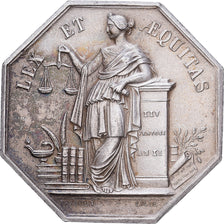 Frankreich, betaalpenning, Notaires de l'Arrondissement de Douai, Silber