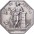 Frankreich, betaalpenning, Notaires de l'Arrondissement de Douai, Silber