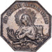 Francia, zeton, Compagnie des Mines à Charbon d'Aniche, 1774, Plata