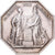 France, Jeton, Banque de France, An VIII, Argent, TTB+, Jacqmin:11a