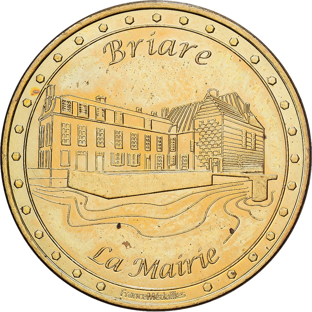 France, Médaille, Briare, Mairie, Cupro-aluminium-nickel, SUP