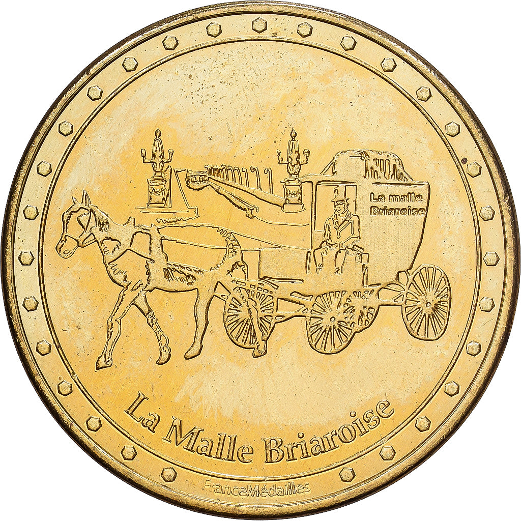 France, Médaille, Briare, Mairie, Cupro-aluminium-nickel, SUP
