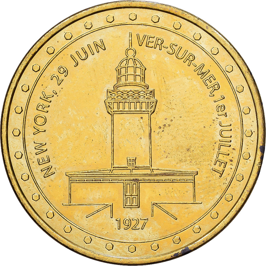 Francja, medal, Ver-sur-Mer, Cupro-aluminium-nickel, AU(55-58)