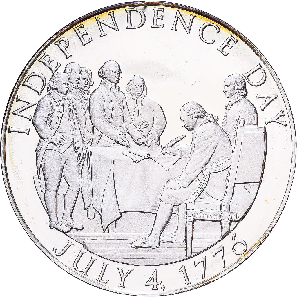 États-Unis, Médaille, Independance Day, Bicentennial Day, 1976, Argent, SPL+