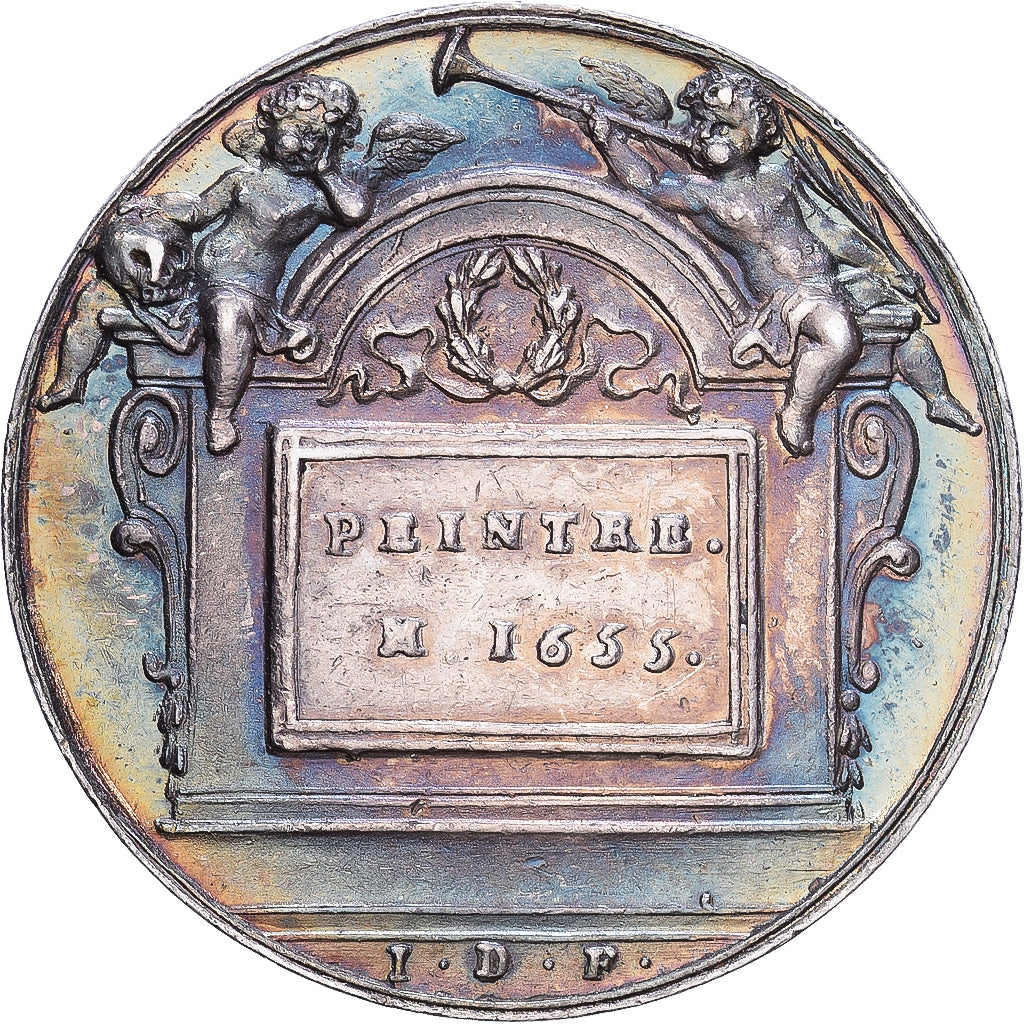 France, Médaille, Eustache le Sueur,, 1655, Argent, SUP