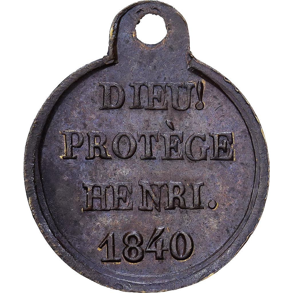 Francia, medaglia, Henri Dieudonné, 1840, Ottone, BB