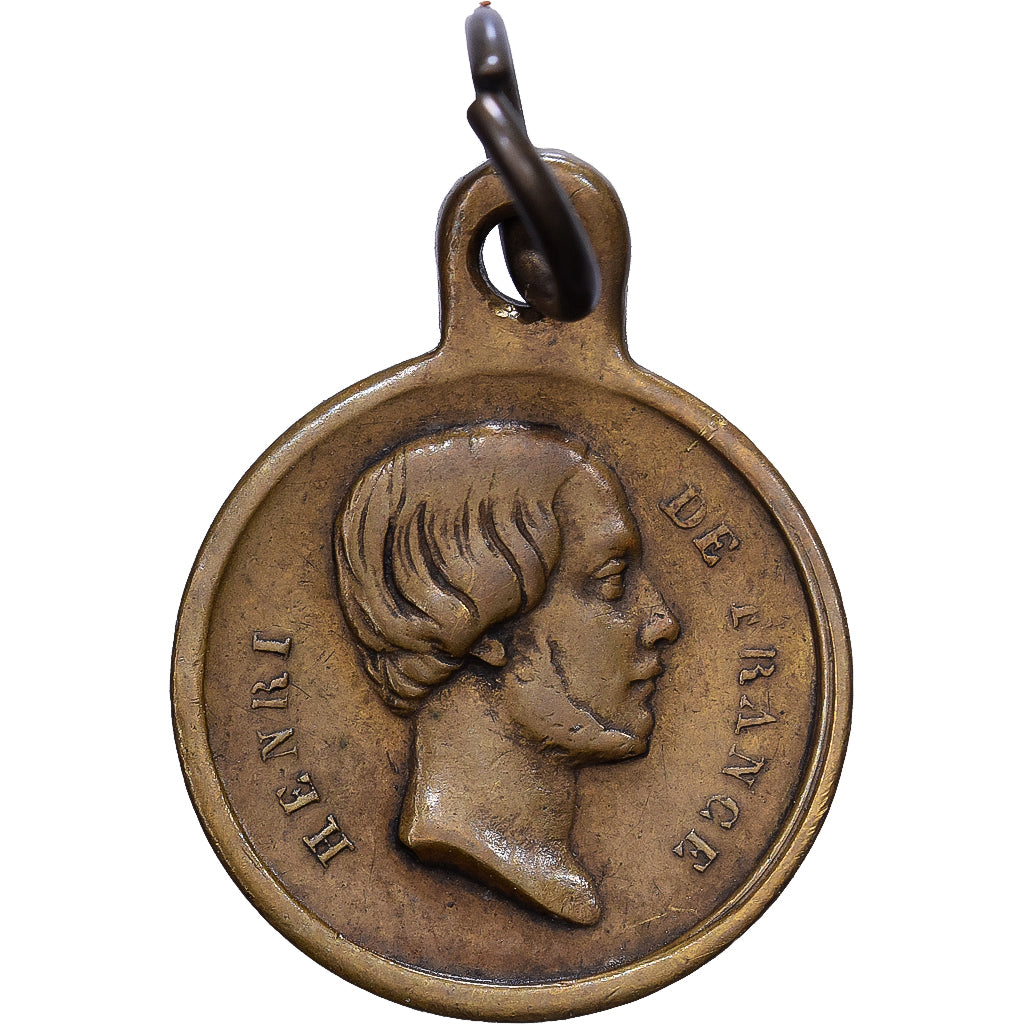 Frankreich, Medaille, Henri De France, Messing, SS