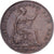 Großbritannien, Victoria, Penny, 1855, Kupfer, SS