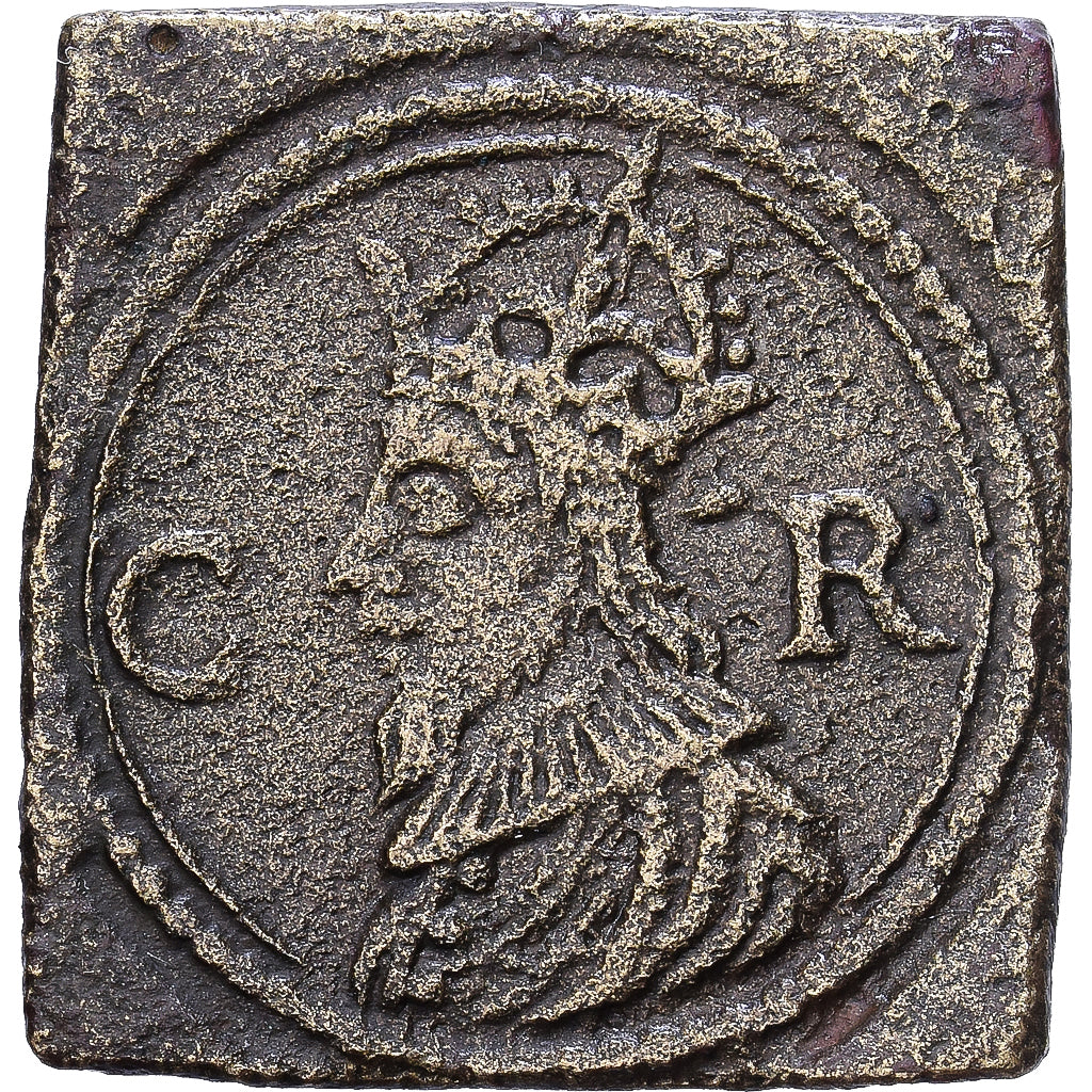 Kingdom of England, Poids Monétaire, 1644, Demi-Souverain, Ottone, BB