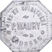 França, Vins et Spiritueux, P.Maury, Bourges, Token, EF(40-45), Alumínio