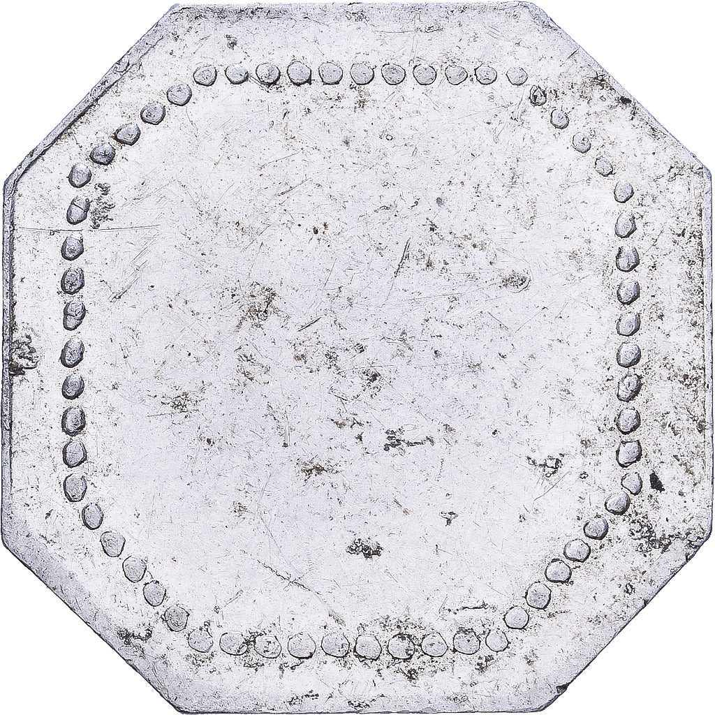França, Vins et Spiritueux, P.Maury, Bourges, Token, EF(40-45), Alumínio