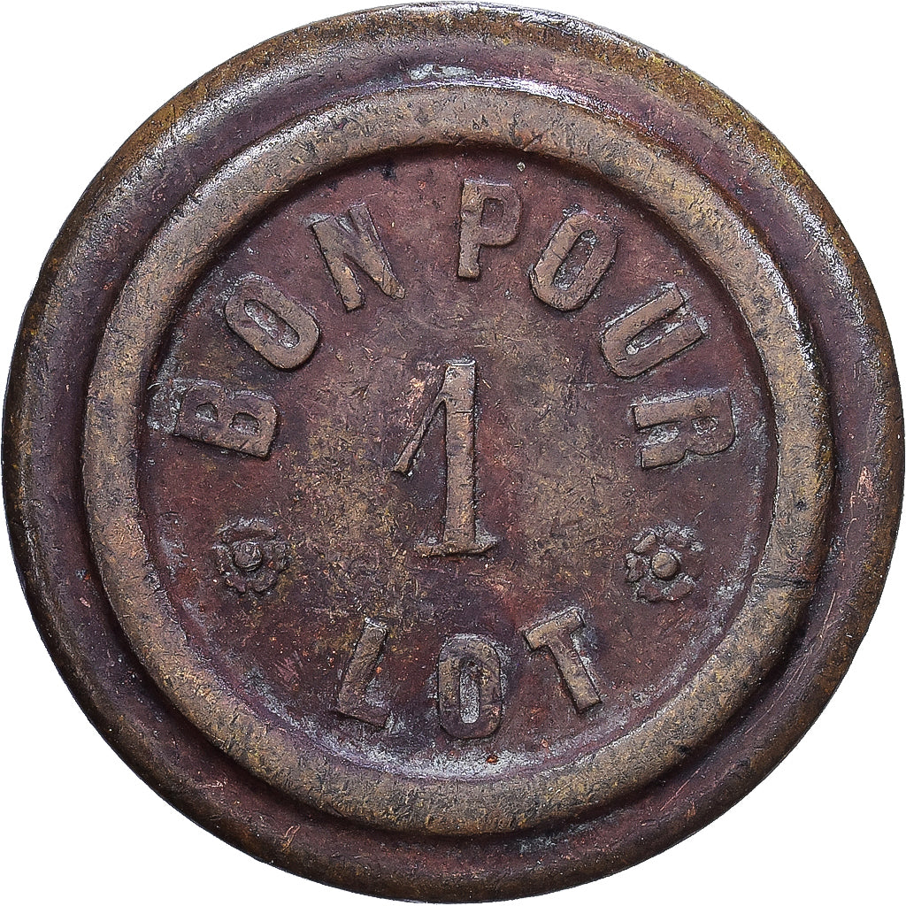 Frankrijk, Bon pour un Lot, Token, ZF, Zinc Copper Nickel
