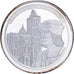 Francja, medal, Monuments de Paris, Basilique Saint-Denis, Miedź platerowana