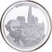 Francja, medal, Monuments de Paris, Notre Dame, Miedź platerowana srebrem