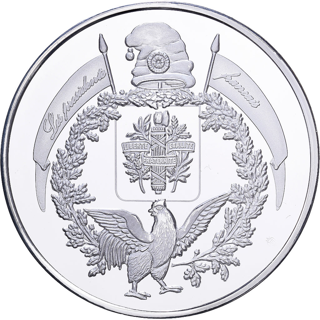 Francja, medal, Les Présidents de la République, Raymond Poincaré, Miedź