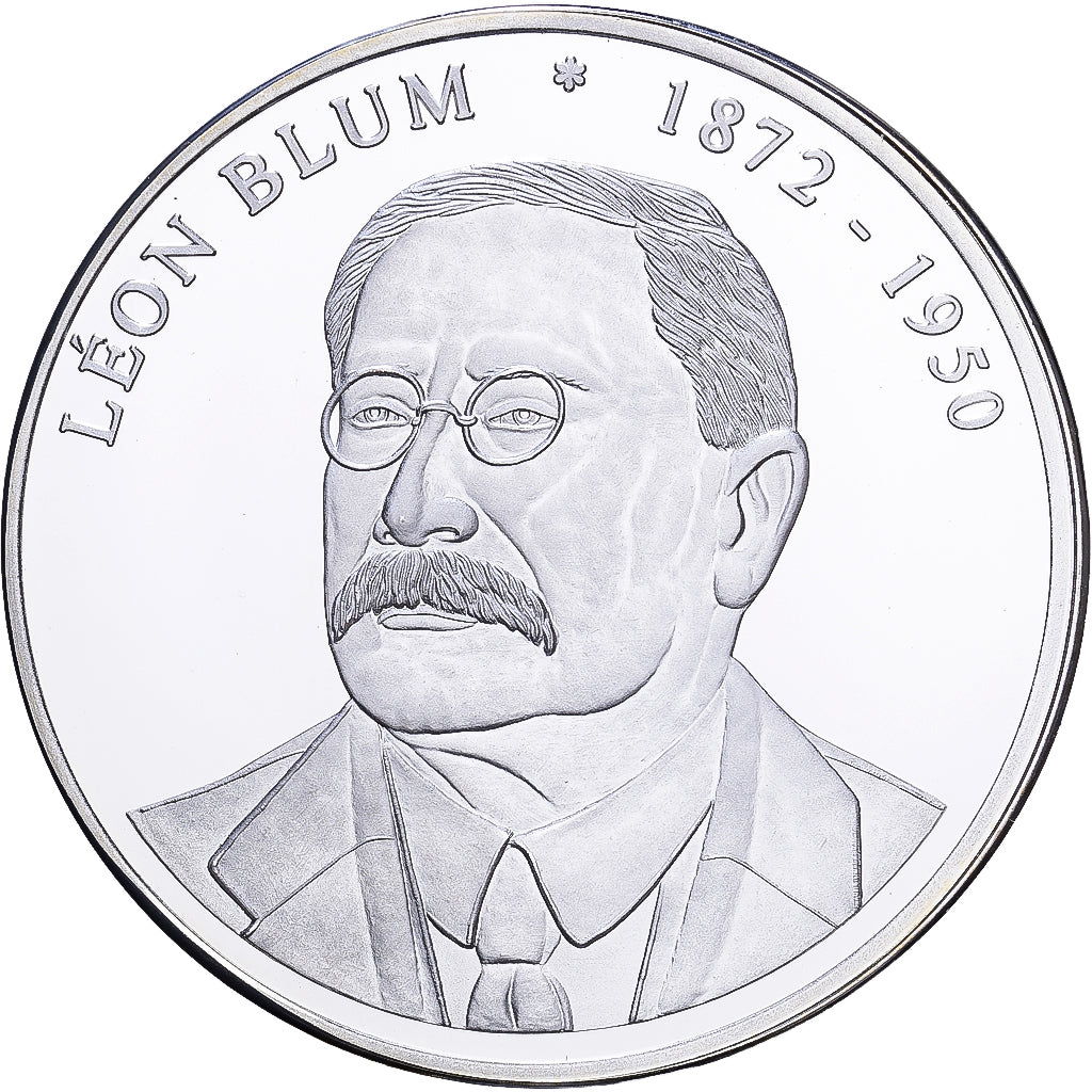 France, Médaille, Les Présidents de la République, Léon Blum, Cuivre plaqué