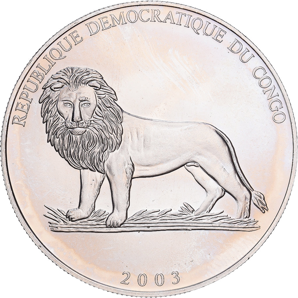Republika Demokratyczna Konga, 5 Francs, Concorde, 2003, Colourized