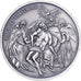 Francja, medal, The Holy Threesome, Srebro platerowane miedzią, MS(64)