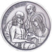 Francja, medal, Mourning Christ, Srebro platerowane miedzią, MS(64)