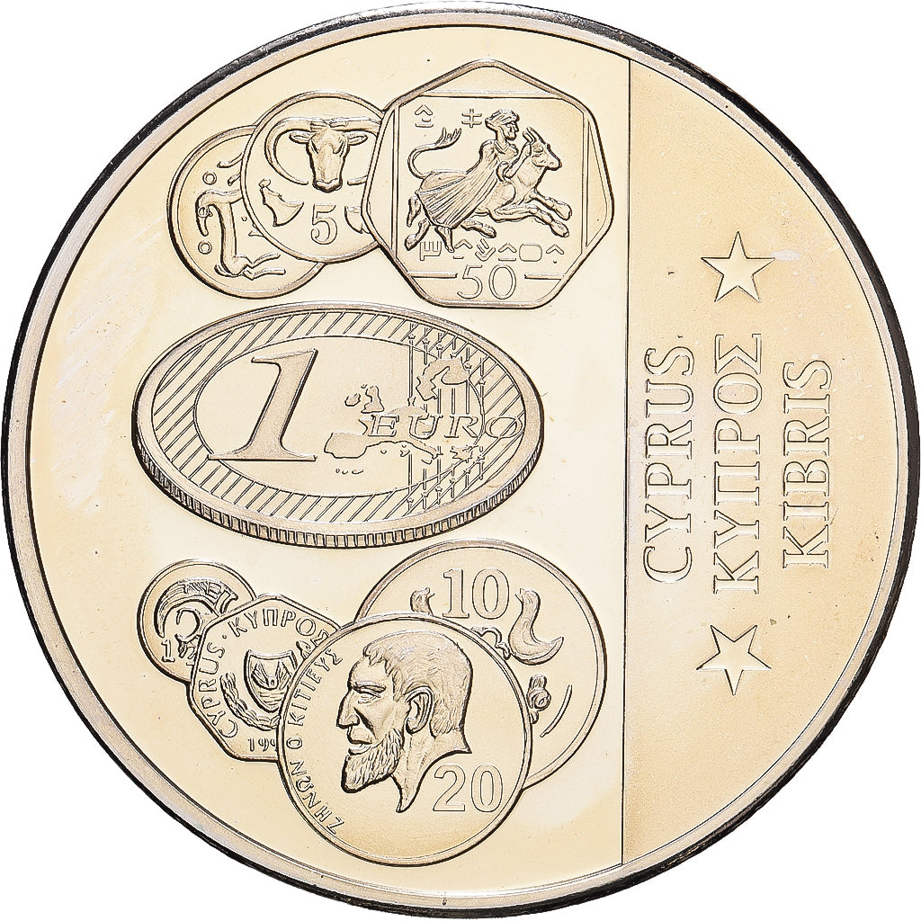 Cypr, medal, L'Europe, Miedź-Nikiel, MS(64)