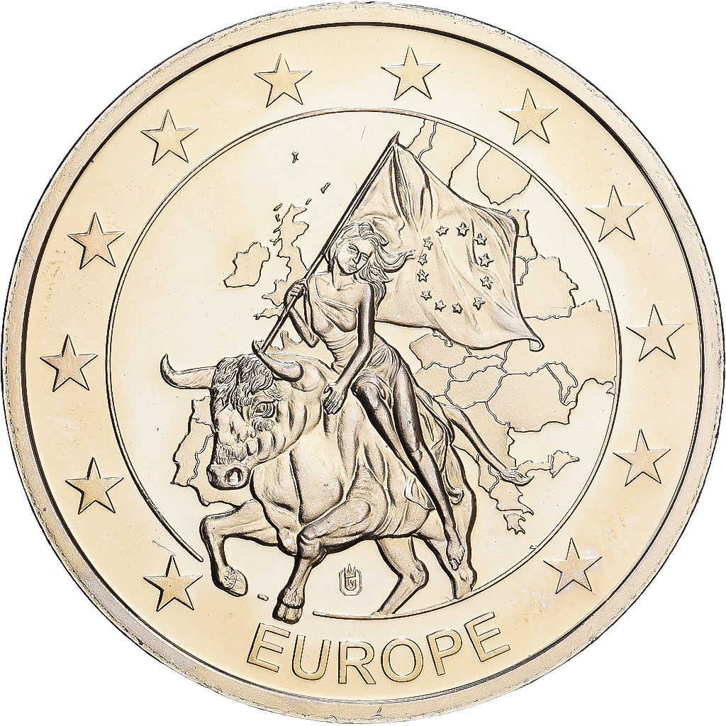 Cypr, medal, L'Europe, Miedź-Nikiel, MS(64)