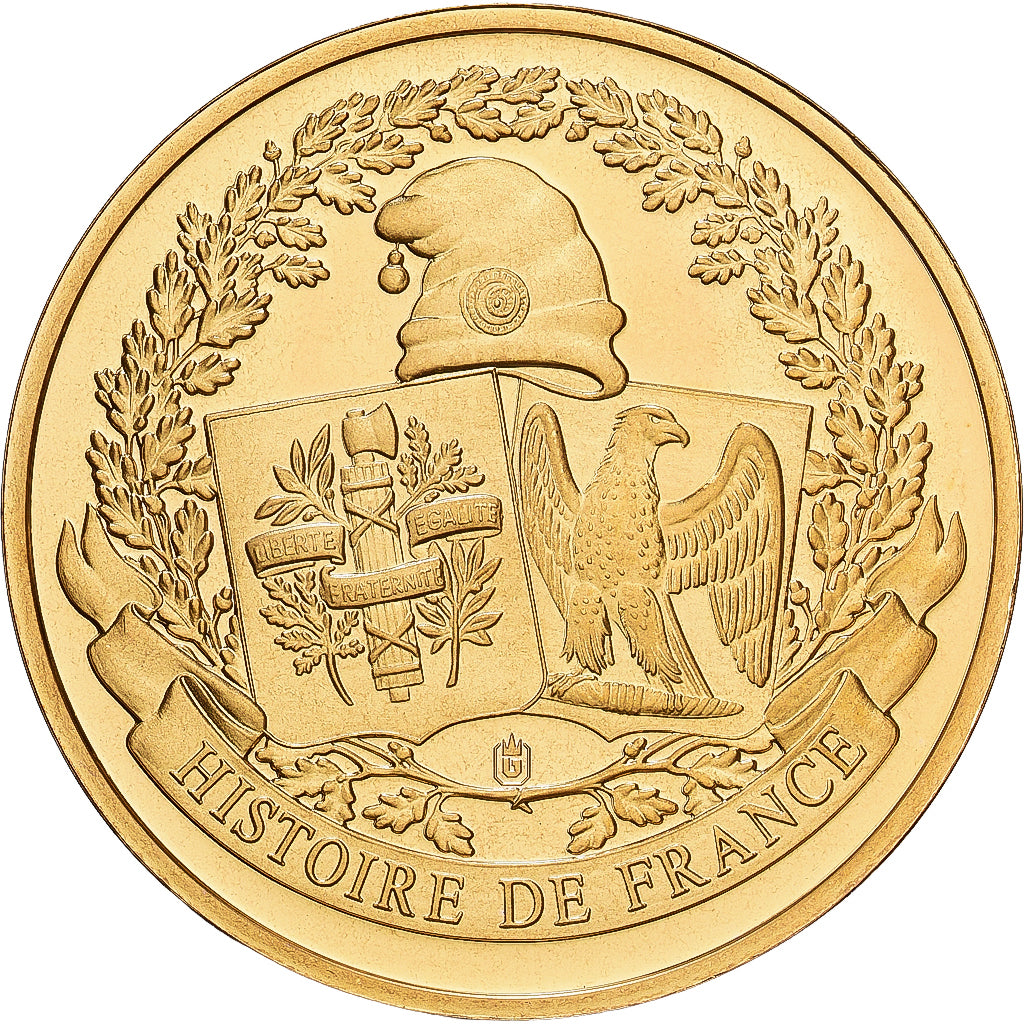 Francia, medalla, Marie Curie, Copper Gilt, FDC