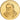 Liberia, 5 Dollars, Pape Benoit XVI, 2005, Copper-Nickel Gilt, FDC