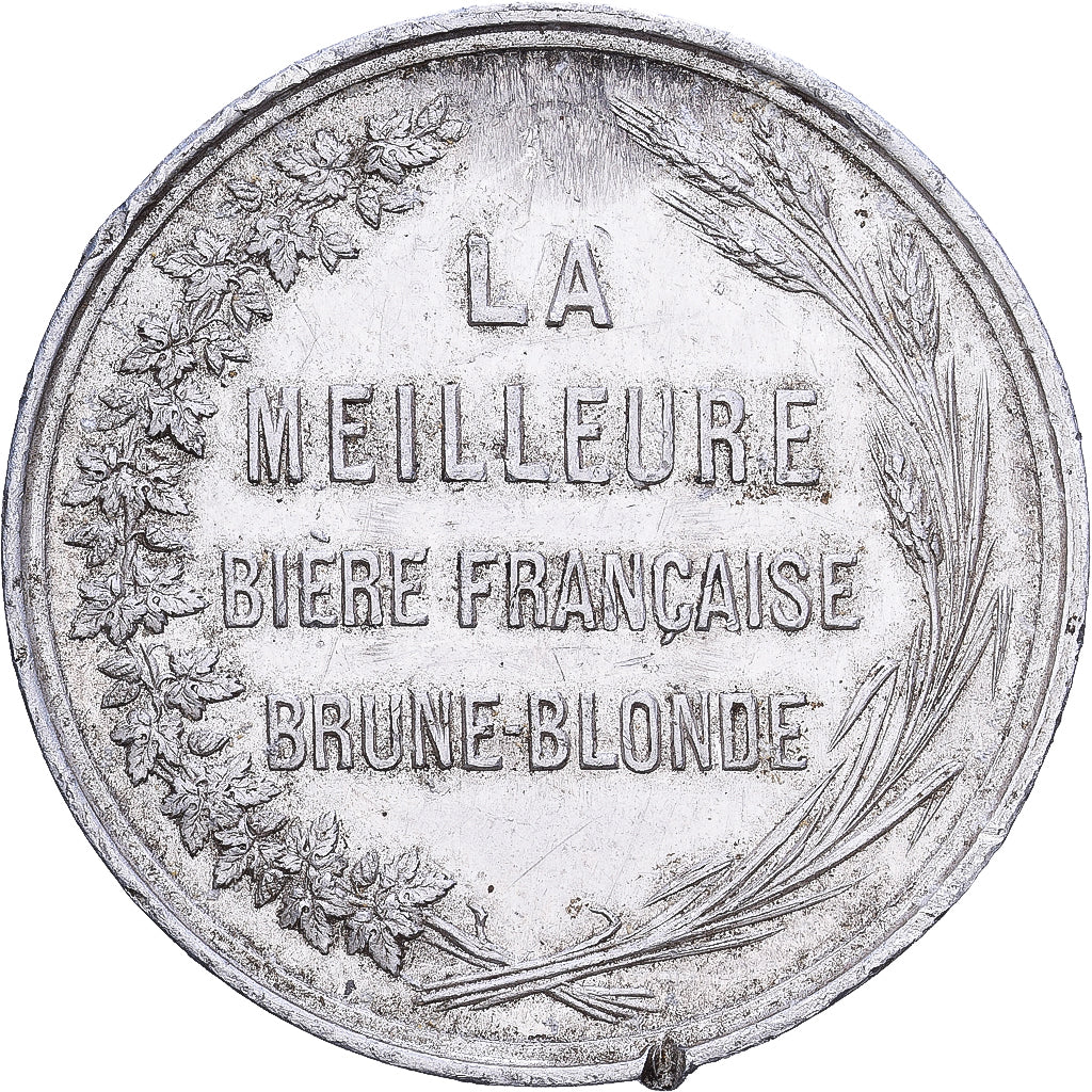 Francja, Token, Grande Brasserie de la Croix de Lorraine, Bar-le-Duc, Aluminium