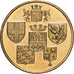 France, Token, 1 Euro de l'Alliance Nord-Ouest, 1998, Brass, MS(63)