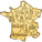 Cameroon, 500 Francs CFA, 2020, gold-plated coin, Cupronickel, MS(65-70)