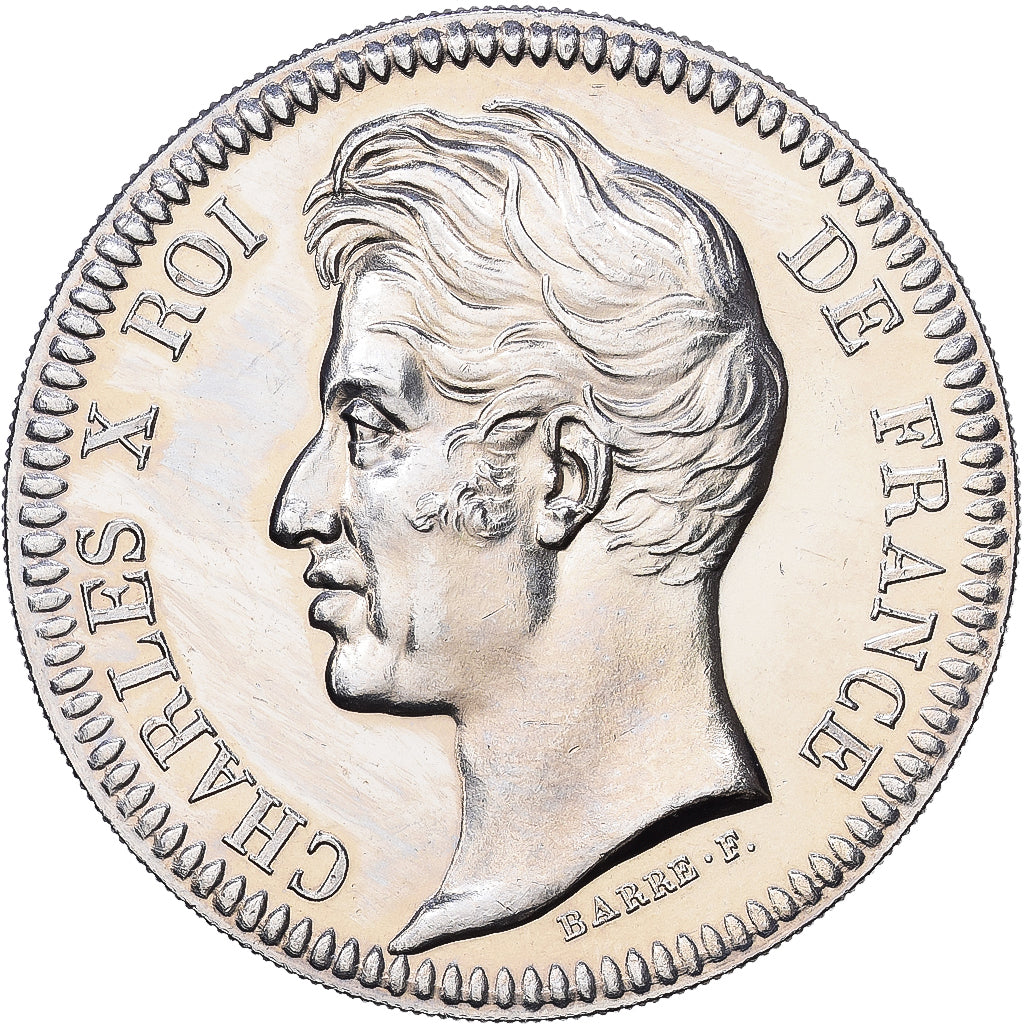 Francia, medaglia, Les Rois de France, Charles X, Nichel, SPL