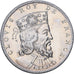 Francia, medaglia, Les Rois de France, Clovis, Nichel, SPL