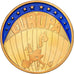 Frankreich, Medaille, Ecu Europa, 1998, Copper-Nickel Gilt, MS64