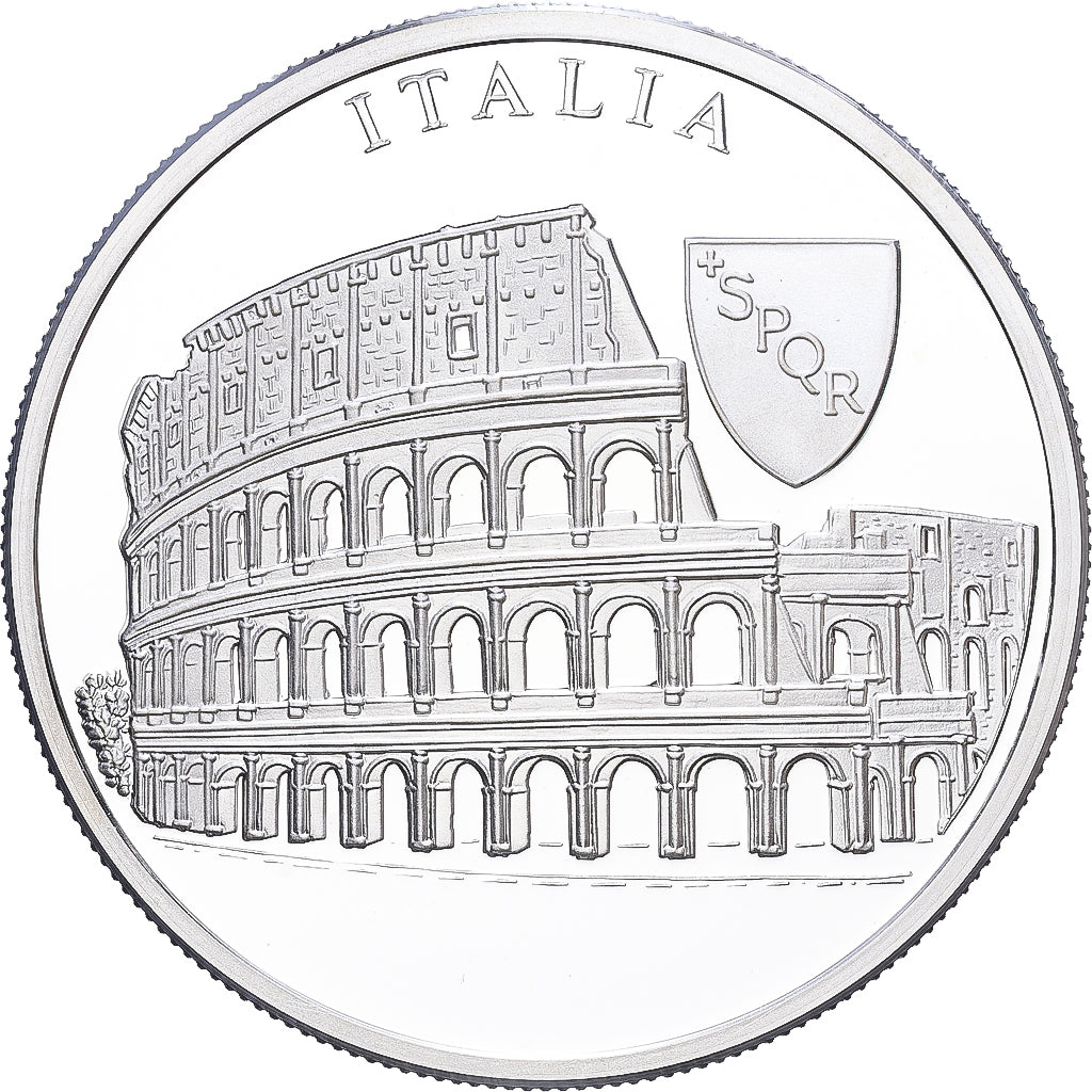Italy, 10 Euro, Europa, 1996, Silver, MS(63)