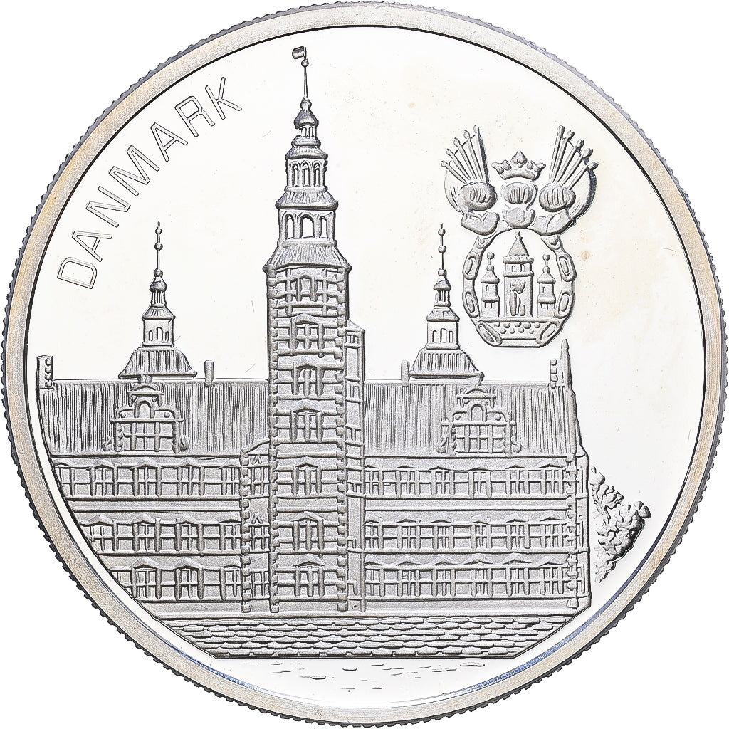 Danimarca, 10 Euro, Europa, 1996, Argento, SPL