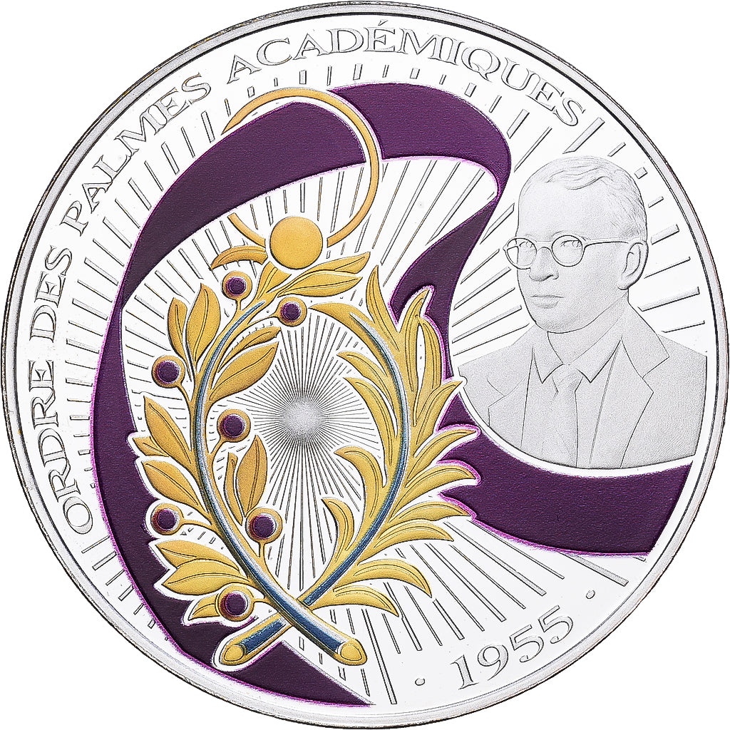 Frankreich, Medaille, Ordre des Palmes Académiques, Silber, BE, STGL