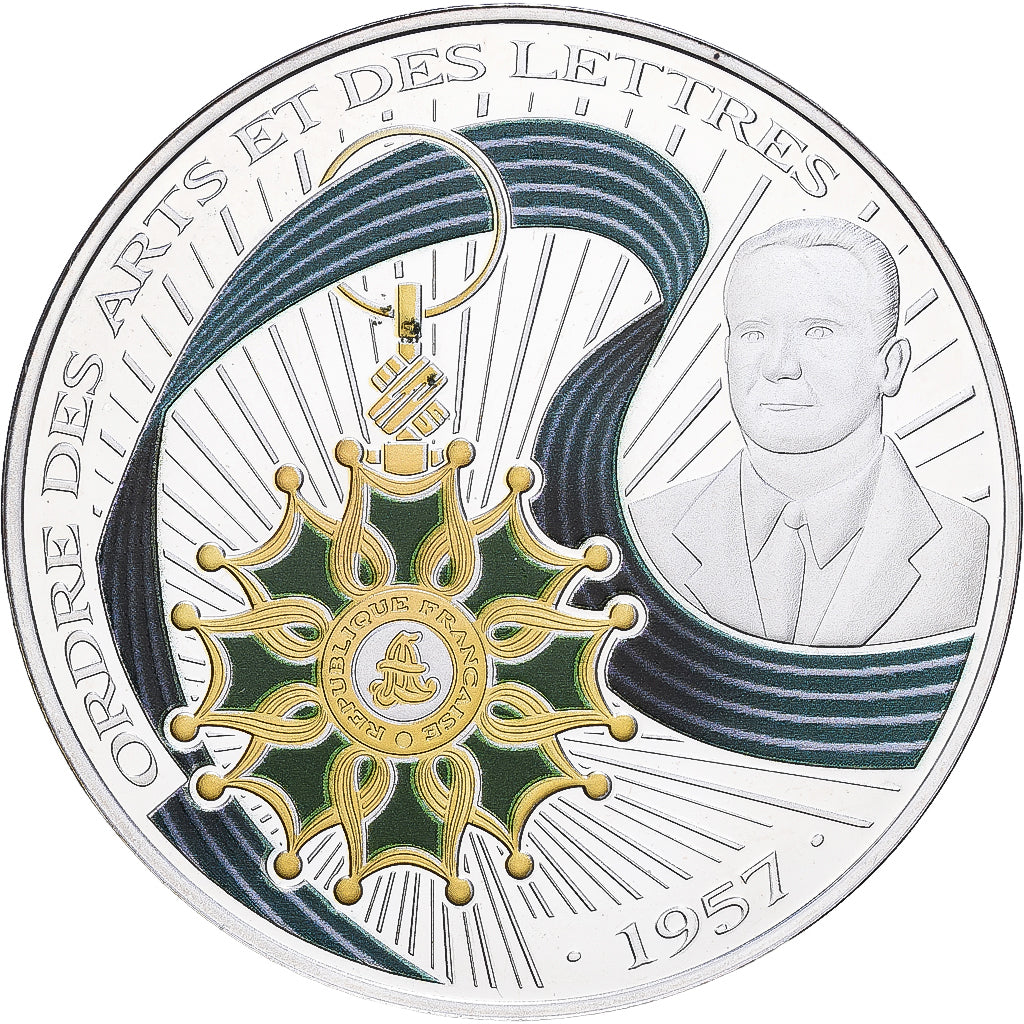 Frankreich, Medaille, Ordre des Arts et des Lettres, Silber, BE, STGL